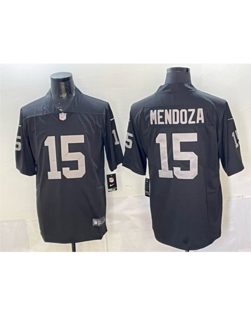 Choose for Youths Fernando Mendoza Black Jersey Stitched Vapor